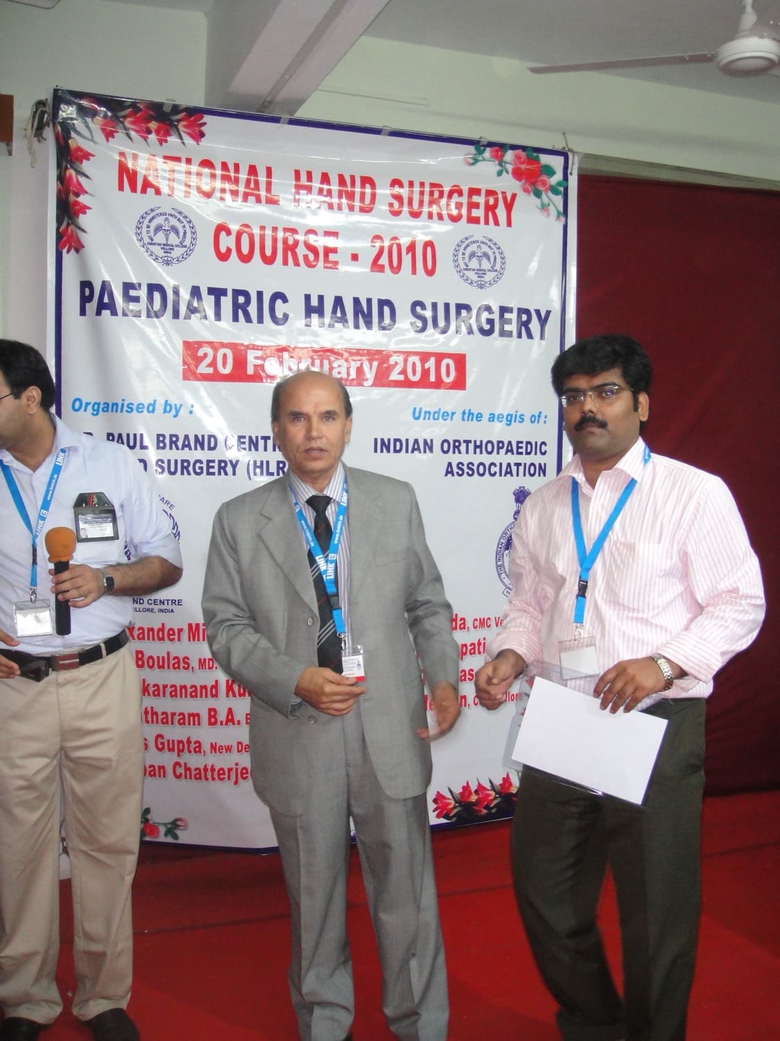 Paediatric Hand Surgery Course · 2010